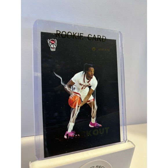Dennis Parker Jr Blackout SP Rookie Card 2024 NC State Wolfpack North Carolina - Picture 1 of 2